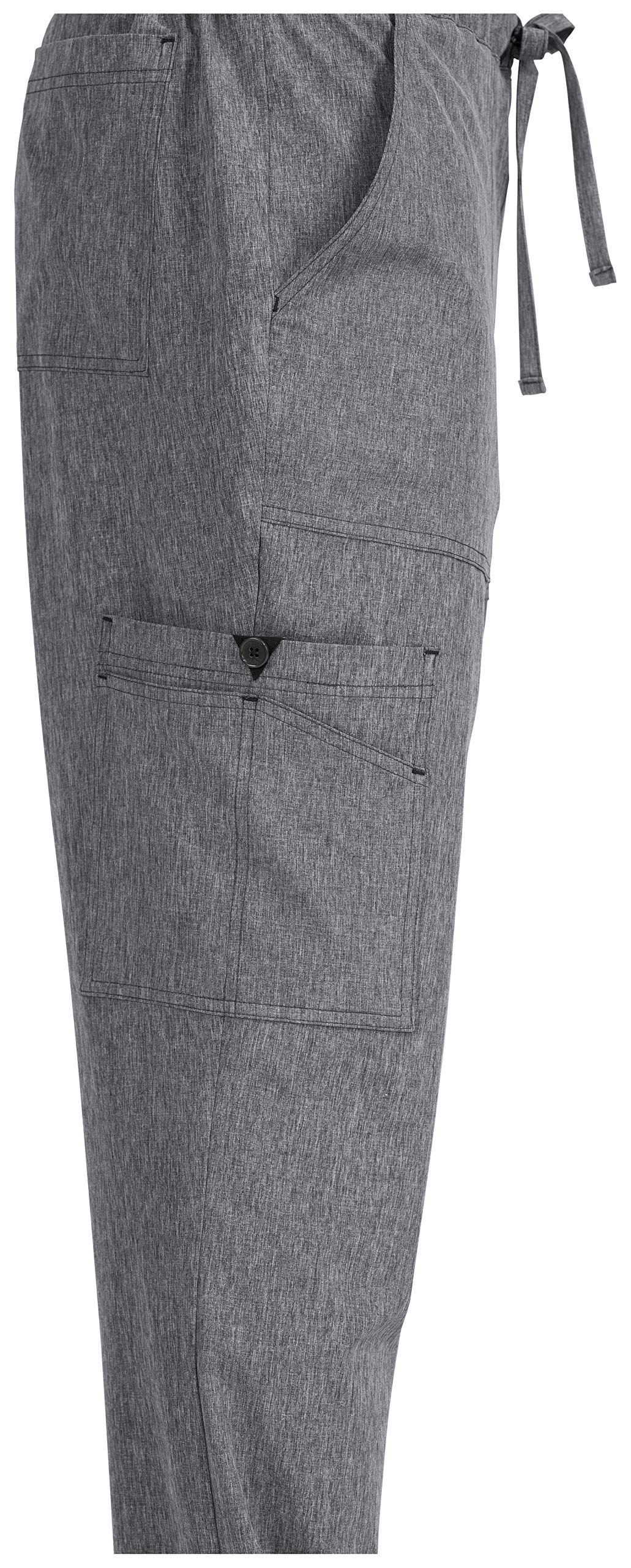 KOI Basics for Men 605 Luke Pant (Heather Grey, 2X-Large Short) - Image 3